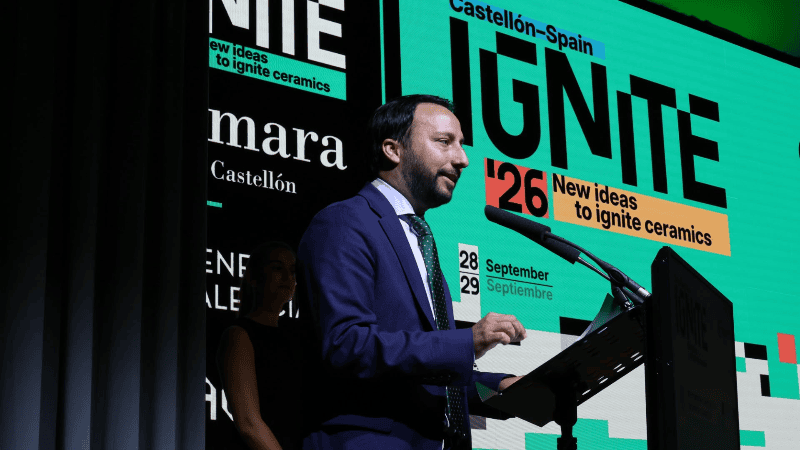 Inauguración de IGNITE, el Congreso Internacional de Innovación Cerámica