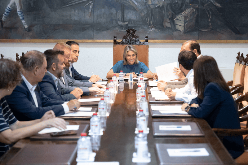 La Diputación reactiva la línea de catástrofes con 50.000 euros para paliar los daños por el incendio y las lluvias torrenciales registradas en la provincia en el mes de agosto