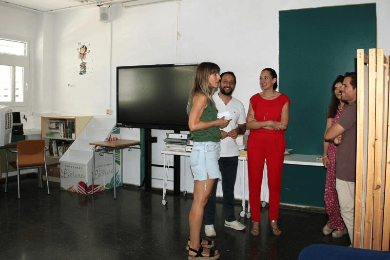 El gobierno municipal acomete mejoras de eficiencia energética en los colegios Carles Salvador, Sanchis Yago y Enriqueta Agut