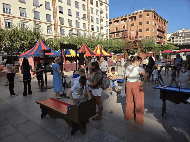El Rincón Medieval Infantil invita a celebrar el  775 aniversario de la ciudad al público infantil y familiar de Castellón
