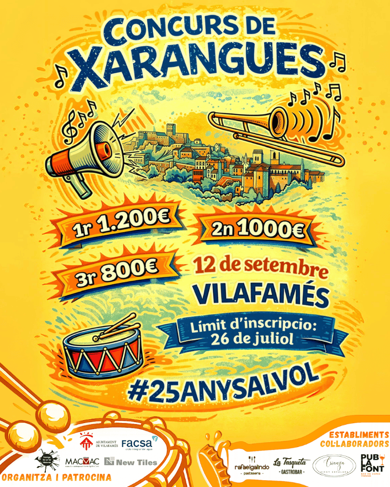 Un concurso de charangas en Vilafamés para enaltecer el talento musical valenciano