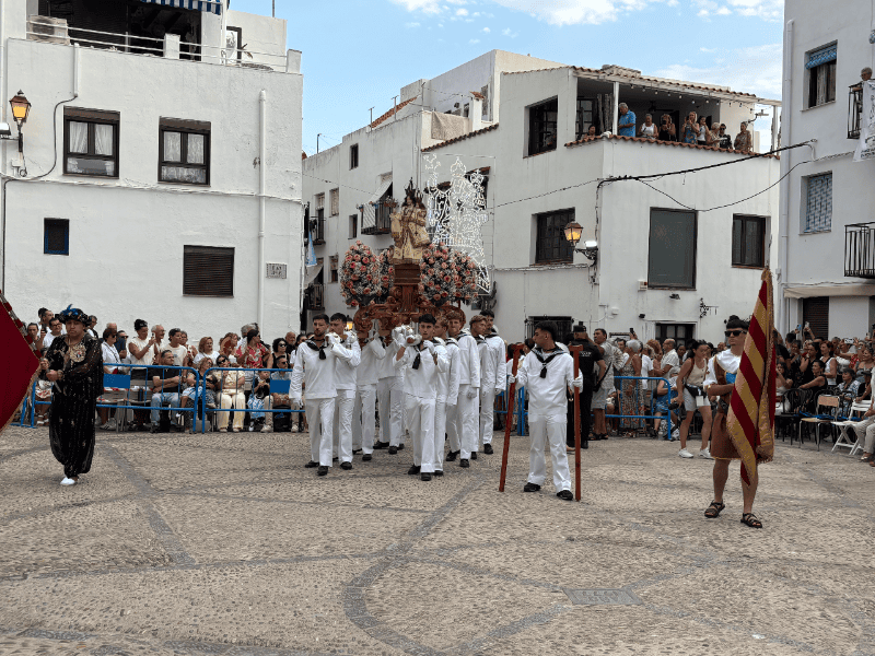 Emotivo 8 de septiembre en Peñíscola