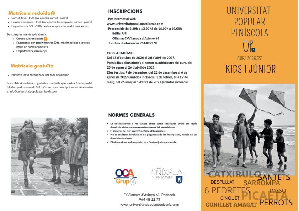 Peñíscola abre mañana el periodo de inscripción para su Universidad Popular – foto 12