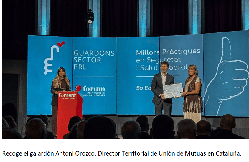Unión de Mutuas, premiada por Foment del Treball por su campaña para promover la salud emocional en el trabajo