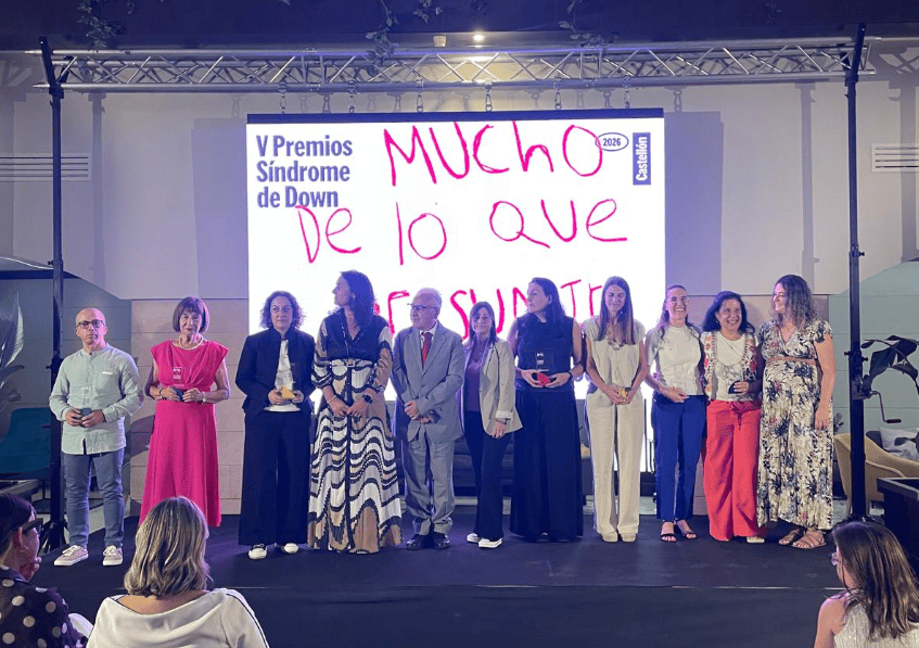 “Mucho de lo que presumir”: Síndrome de Down Castellón premia el compromiso con la inclusión
