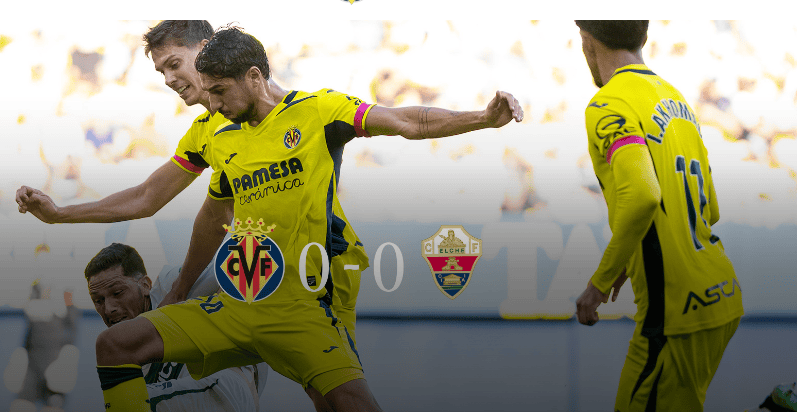 El Villarreal no encuentra el gol ante el Elche