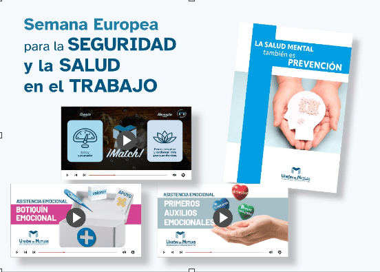 Unión de Mutuas impulsa nuevas acciones para promover la salud mental en el trabajo durante la Semana Europea de la Seguridad y la Salud