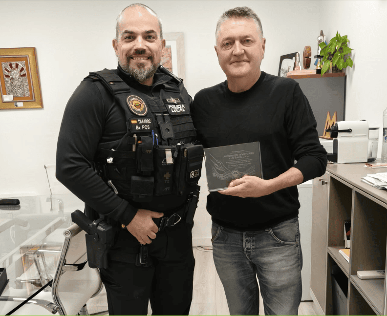 Montanejos recibe el reconocimiento de Catarroja por su ayuda tras la dana de 2024