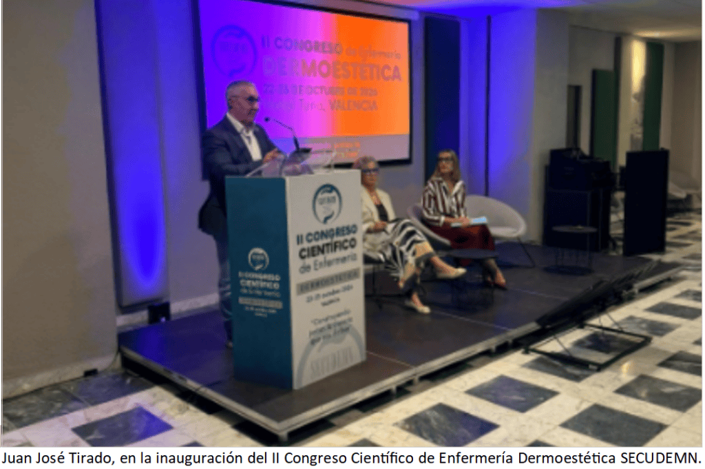 El presidente del CECOVA reivindica la ciencia, la seguridad del paciente y la seguridad jurídica en la enfermería dermoestética