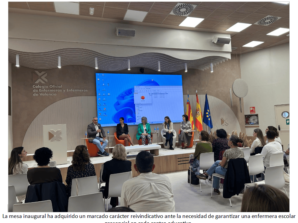 La Enfermería reclama enfermeras escolares presenciales en todos los centros educativos de la Comunitat Valenciana
