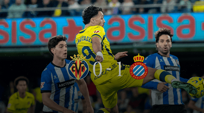 Villarreal 0 Espanyol 1