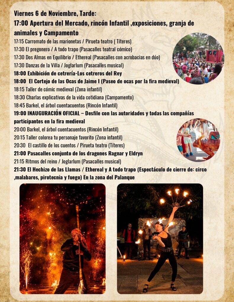 La XIX Feria Medieval de Mascarell se presenta  como una de las ferias referente de la Comunitat Valenciana – foto 7