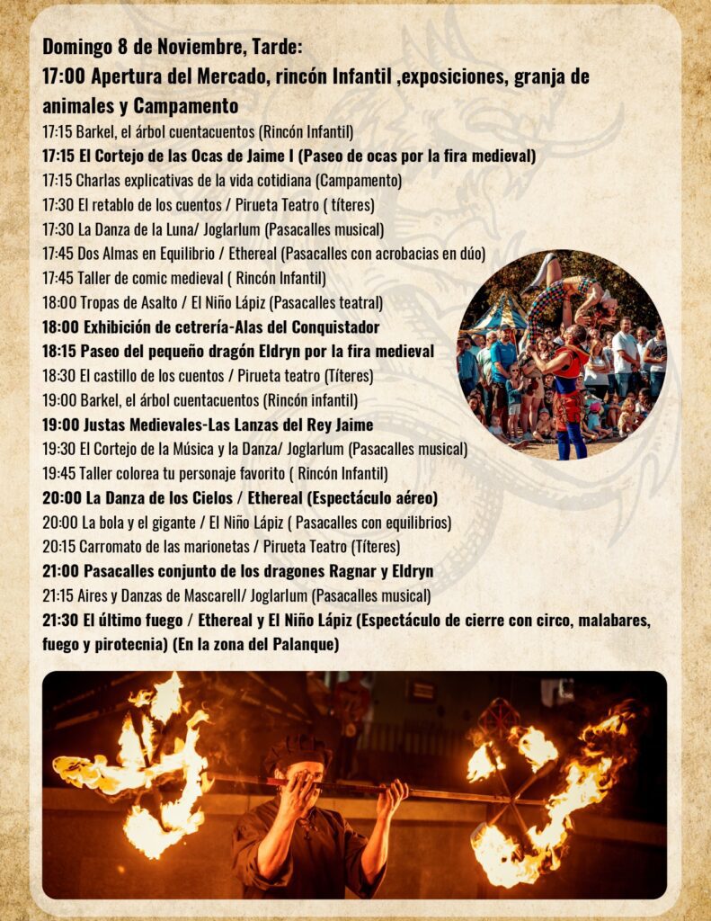 La XIX Feria Medieval de Mascarell se presenta  como una de las ferias referente de la Comunitat Valenciana – foto 3