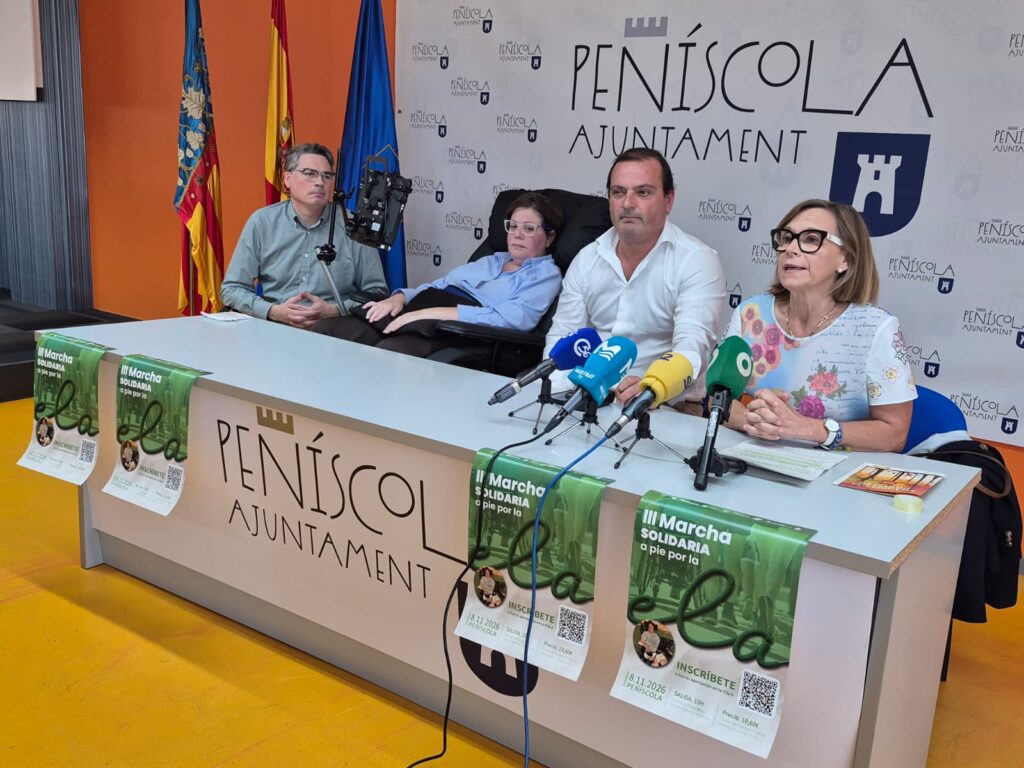 Peñíscola se prepara para acoger la tercera edición de su Marcha Solidaria por la ELA – foto 1