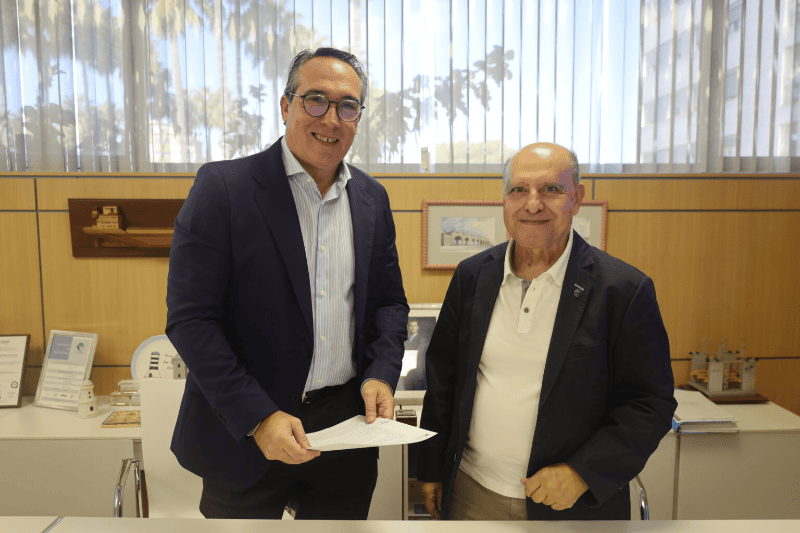 La Fundación PortCastelló y ATC firman un convenio para reforzar la alianza estratégica con la industria cerámica