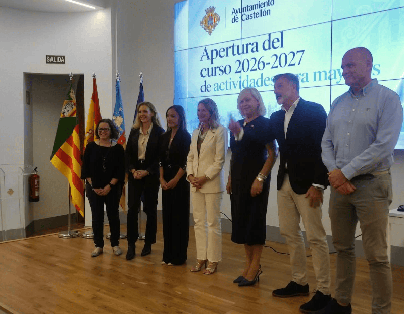 Castellón presenta el curso de actividades para mayores con 4.743 plazas ofertadas y 92 propuestas distribuidas en 227 grupos
