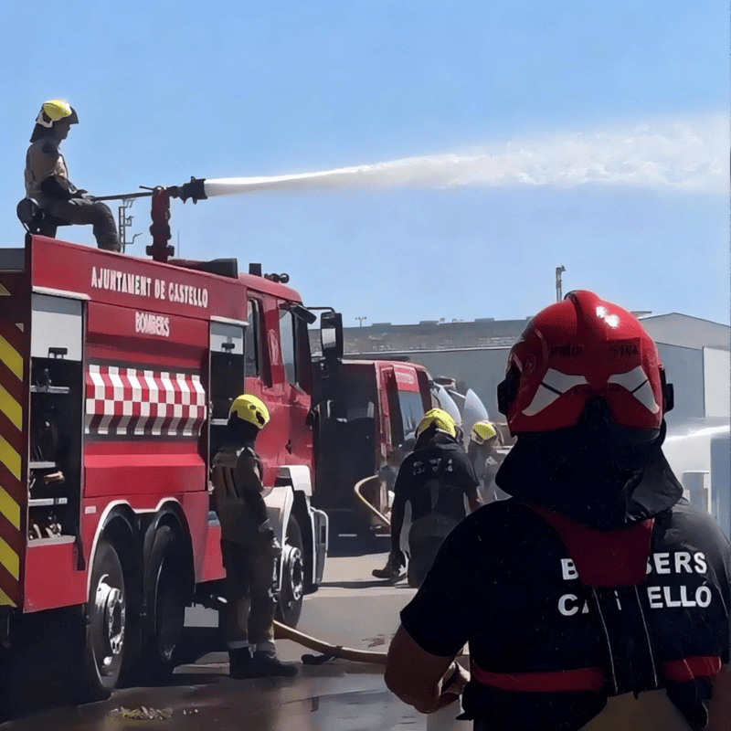 PortCastelló y Bomberos refuerzan la colaboración en emergencias con una formación para nuevos efectivos