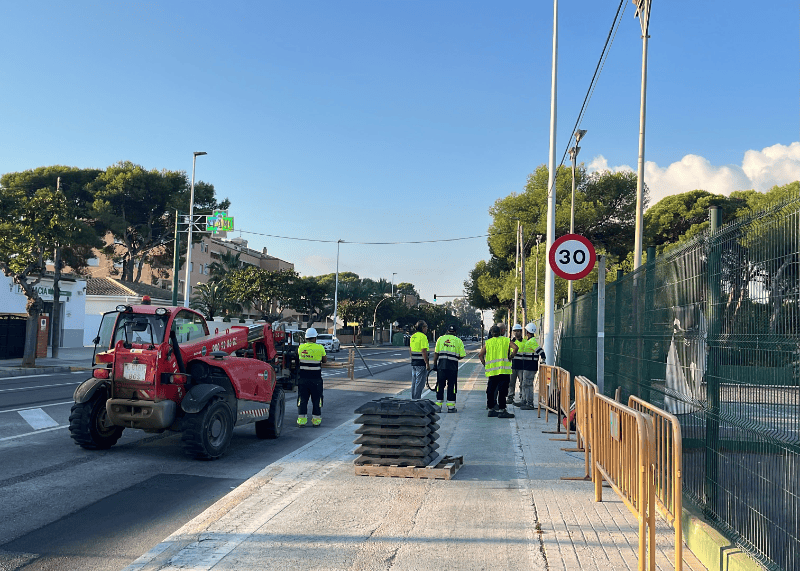La Generalitat comienza la última fase de las obras del TRAM de Castellón y reorganiza horarios para aumentar el servicio en las horas de más demanda