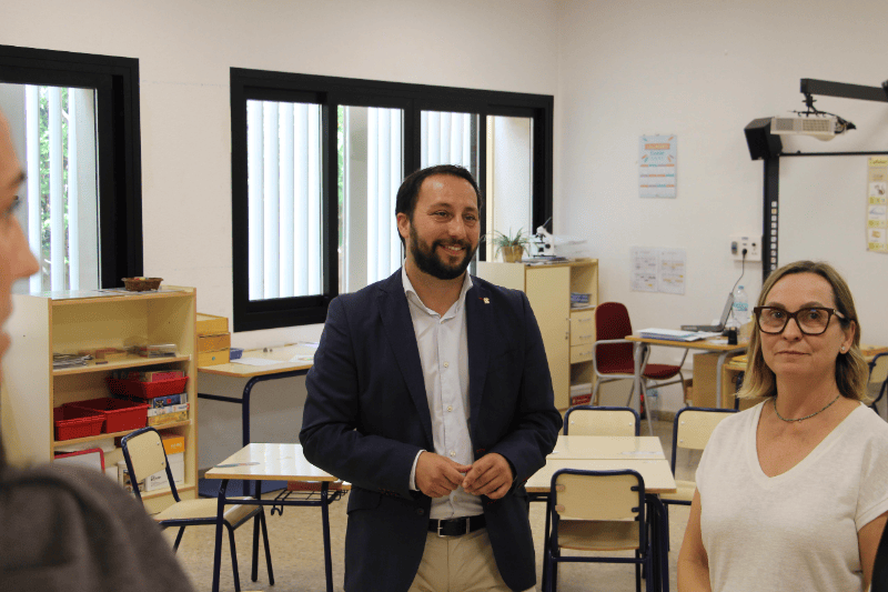 El Ayuntamiento de Castellón recepciona las obras de la nueva carpintería exterior del CEIP Enriqueta Agut