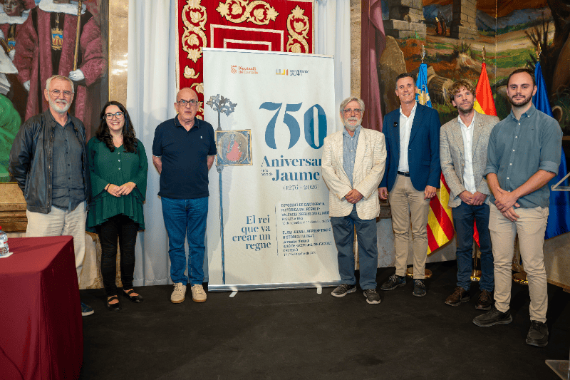La Diputación de Castellón acoge unas jornadas de estudio y acerca a la ciudadanía el legado de Jaume I en el 750 aniversario de su muerte