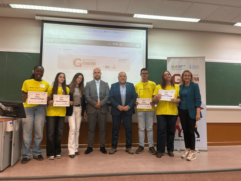 La Diputación de Castellón participa en la clausura del programa Gennera Challenge de la UJI