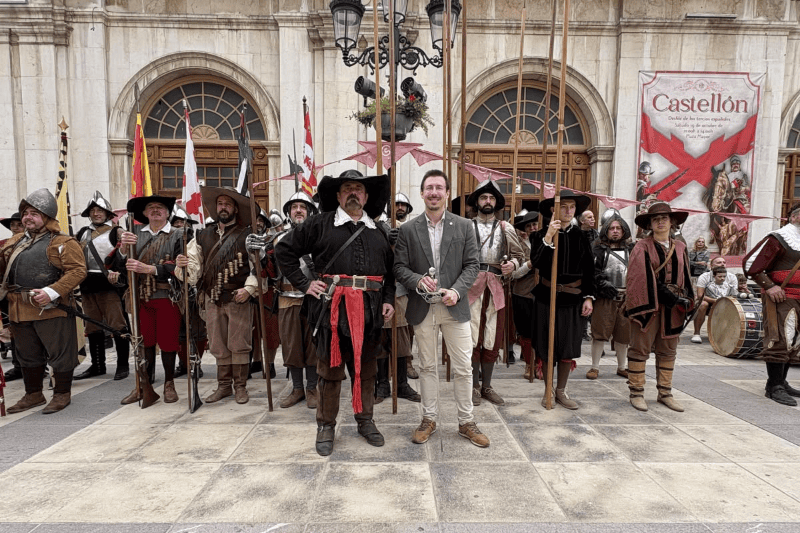 Castellón dinamiza este sábado el centro de la ciudad con la recreación histórica de los Tercios y la tercera edición del Día de Juegos
