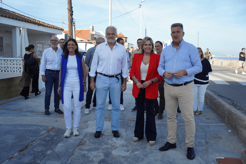 Marta Barrachina lidera la protección de la costa en la provincia y moviliza la fuerza de Castellón “porque con Feijóo el 29N acaba la regresión, los derribos y los deslindes”