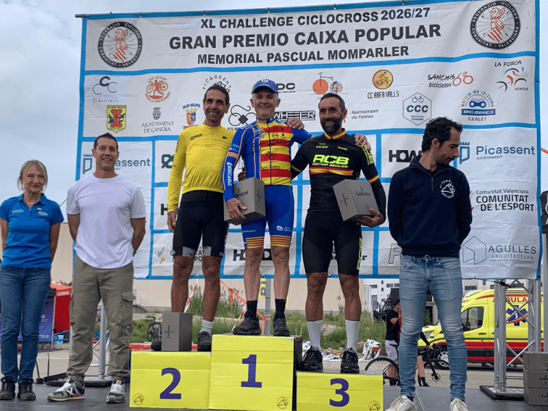 Victoria de José Julián Balaguer en la tercera prueba de la Challenge de la Comunidad Valenciana de ciclocross
