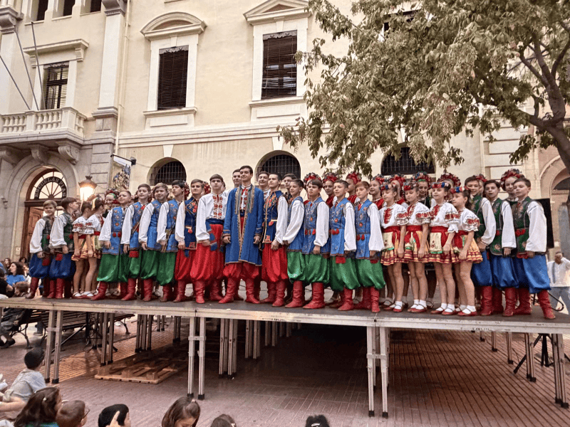 La música y la danza unen las culturas ucraniana y castellonense en UcraïnaFest