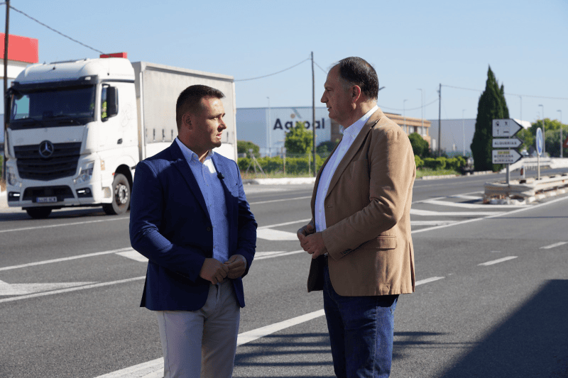 El PPCS visualiza en la N-340 de Alquerías el castigo de Sánchez a la provincia, «pedimos el desvío y en 8 años solo nos han dado la espalda»