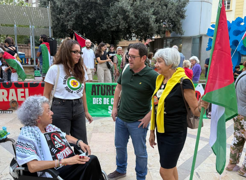Compromís reivindica la respuesta solidaria de la ciudadanía de Castelló ante la situación de Gaza