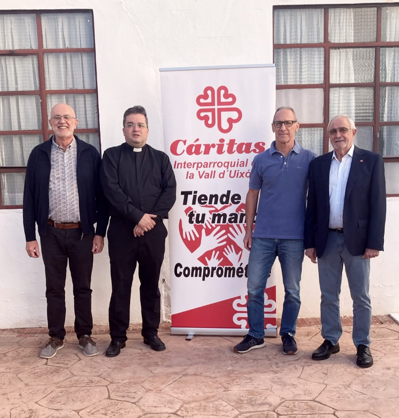Roberto Beltrán, nuevo director de Cáritas Interparroquial de la Vall d’Uixó