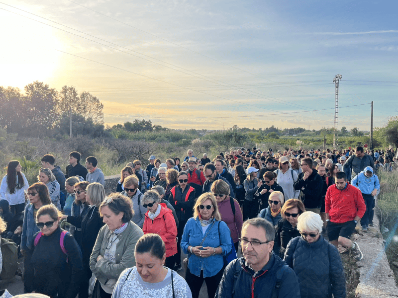 Castellón reúne a más de 600 personas en la XX Marxa a peu per les Ermites “Miquel Soler i Barberà”