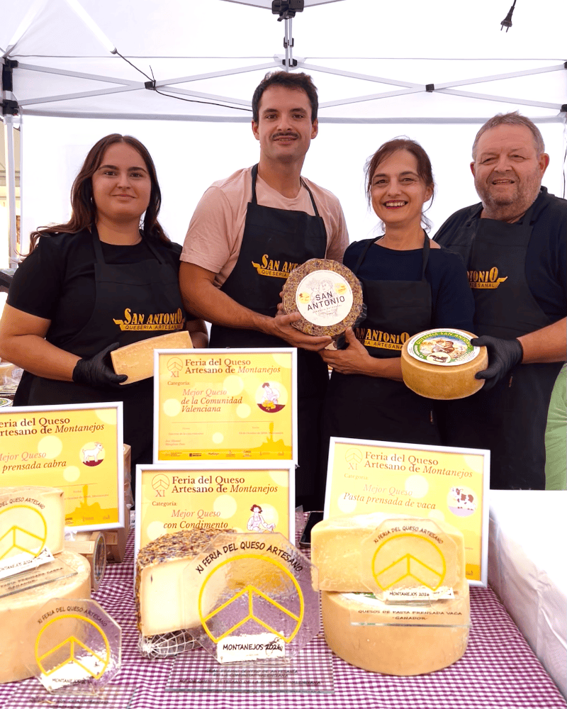 Montanejos elige los mejores quesos de la Comunitat Valenciana y consolida su feria como referente del interior