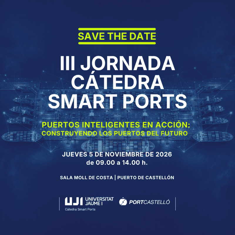 Más de 130 profesionales inscritos en la III Jornada Cátedra Smart Ports