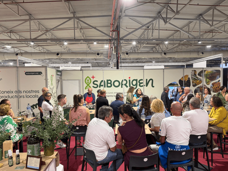 Saborigen culmina su participación en Alicante Gastronómica conectando a los productores rurales con el sector profesional