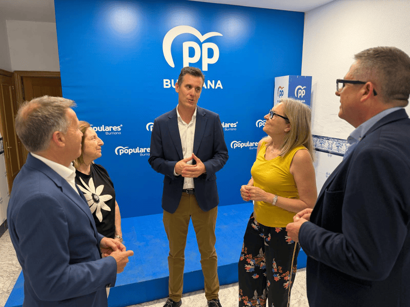 El PP lamenta que PSPV y VOX condenen a Burriana a seguir teniendo deuda