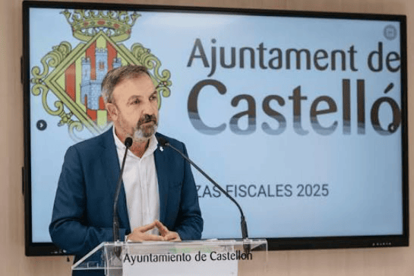 El Ayuntamiento de Castellón avanza en el calendario para la aprobación de las Ordenanzas Fiscales para 2027